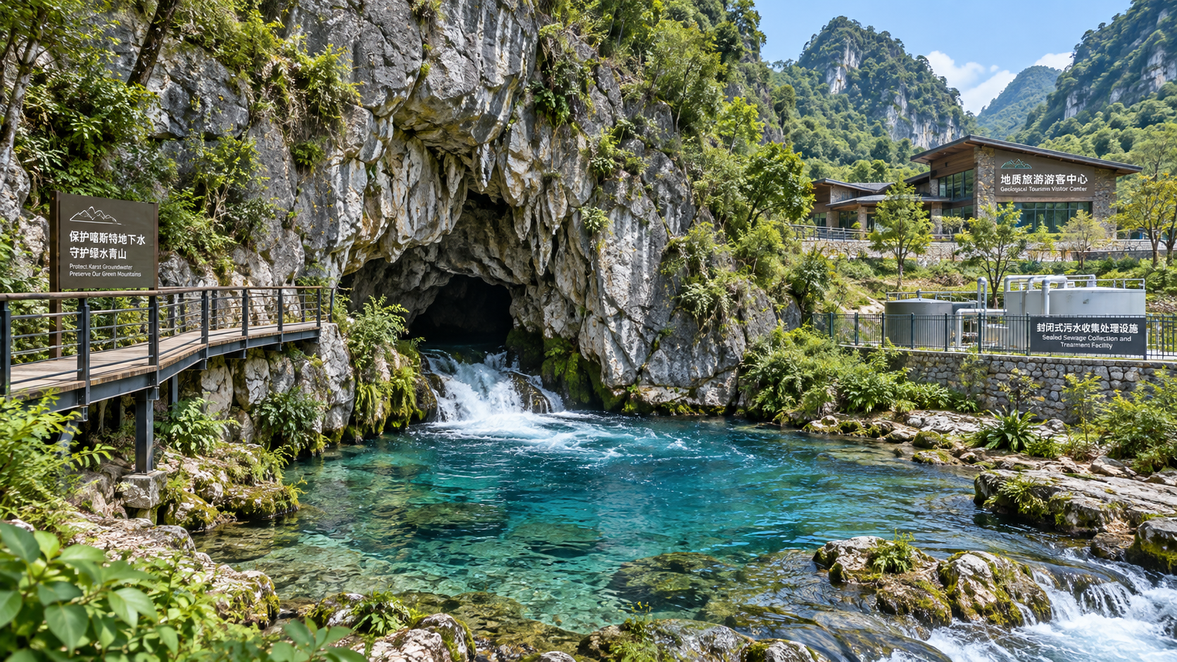 Planning Geotourism in Karst Landscapes Without Polluting Groundwater