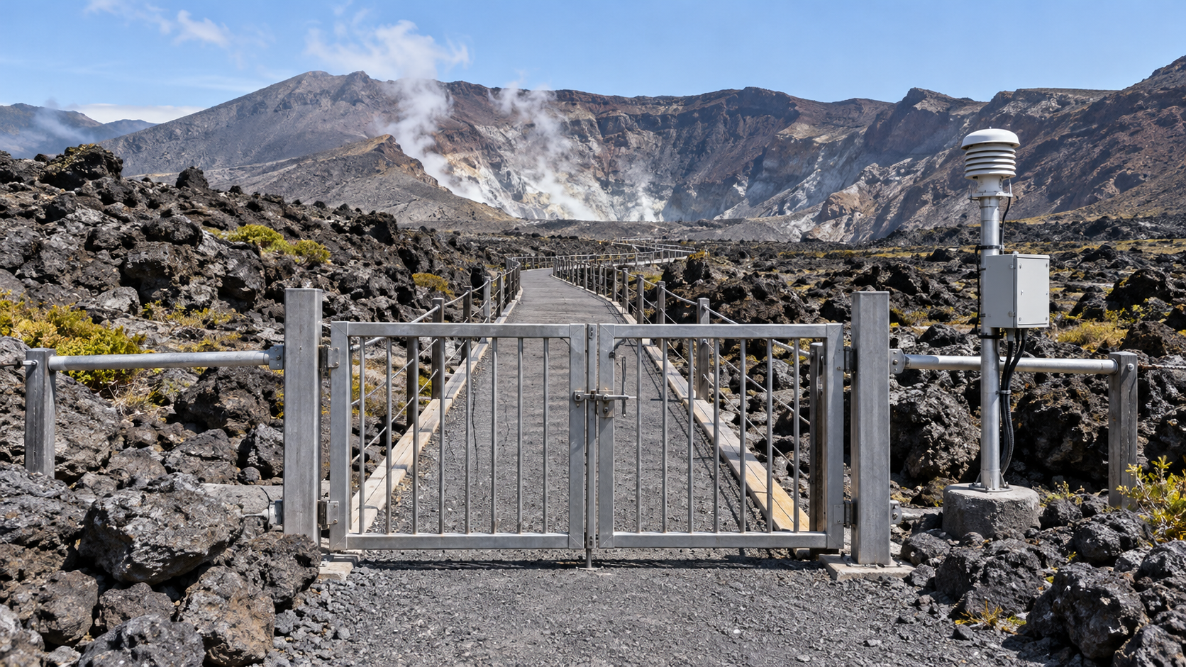 Geotourism in Volcanic Landscapes: Setting Trail Closure Triggers
