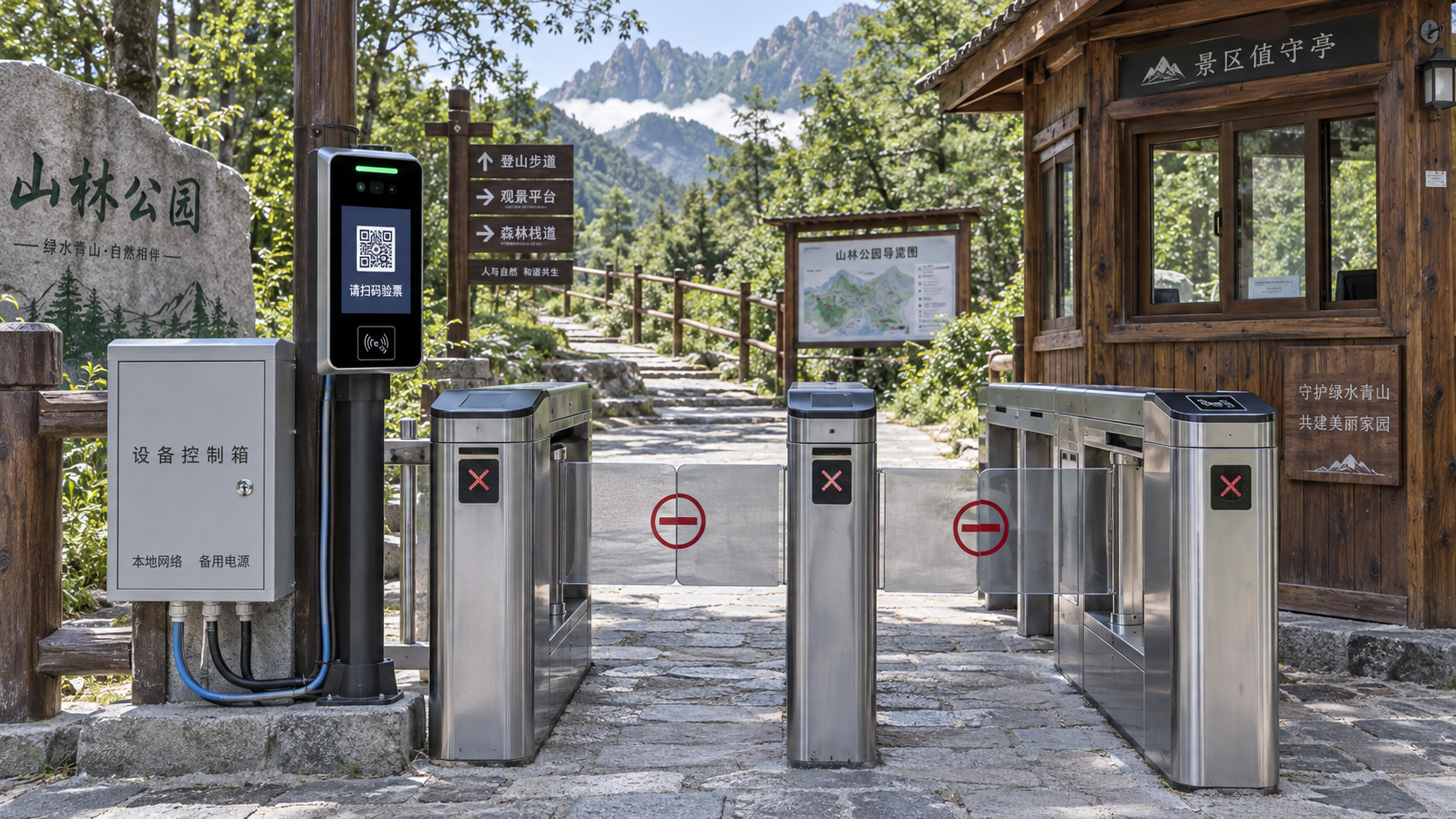 How Can Remote Parks Maintain Entry Limits When Connectivity Fails?