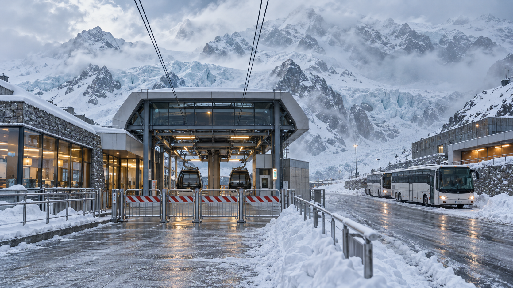 Glacier Resort Operations: When Extreme Weather Requires Closure or Evacuation