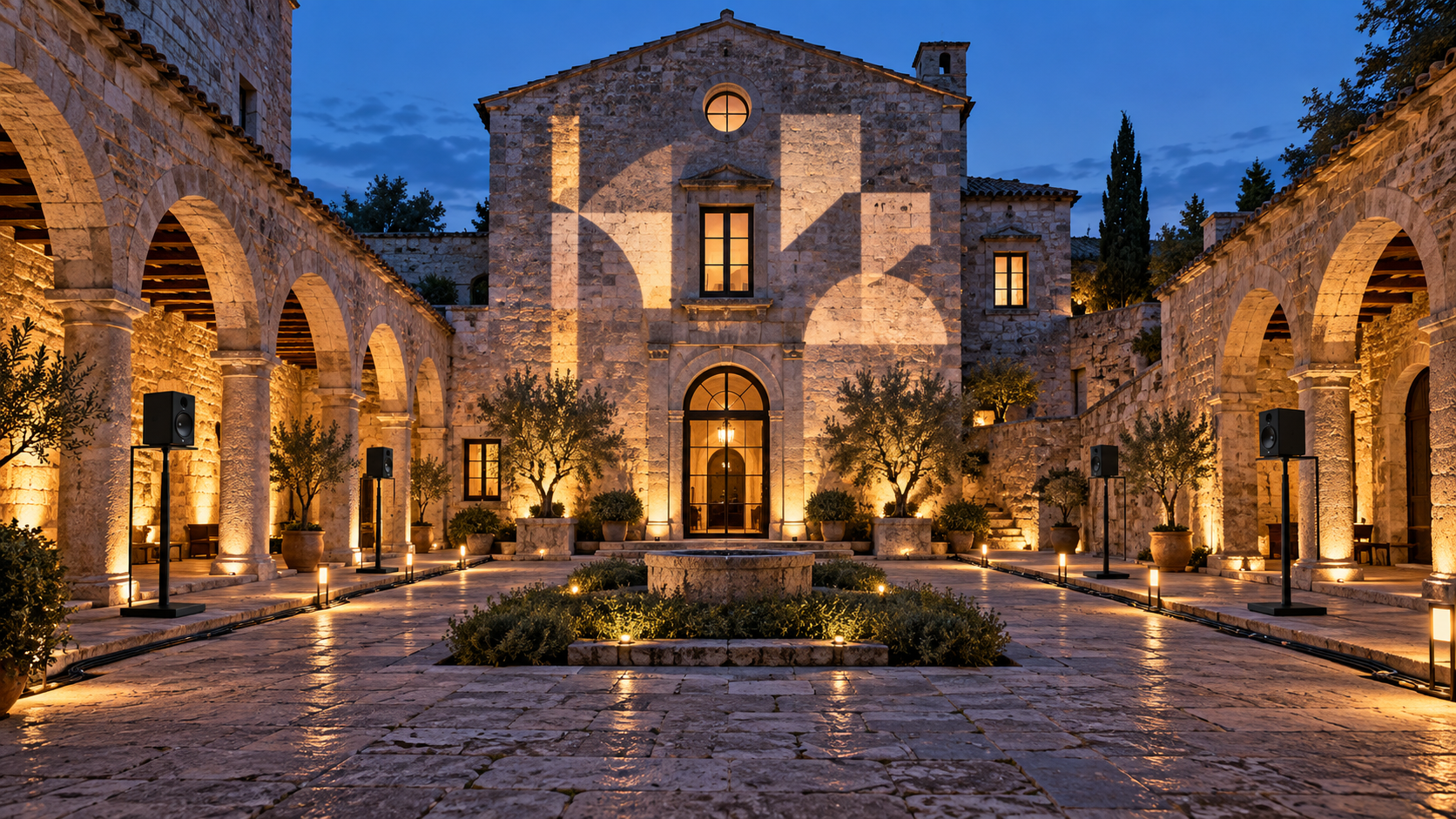 Sound and Light Show Design for Heritage Sites: Audio Coverage and Cue Planning