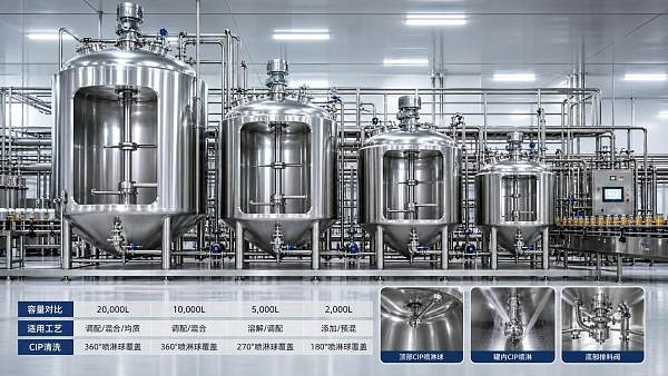 What to Compare When Sizing Beverage Tanks for Batch Drink Production