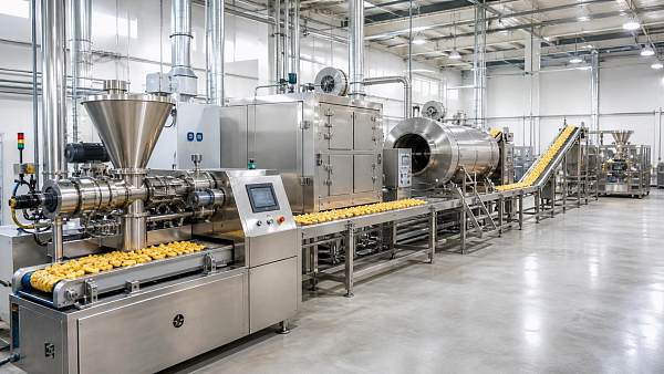 Sizing Food Extrusion Lines for Snack Capacity, Recipe Flexibility, and Energy Use