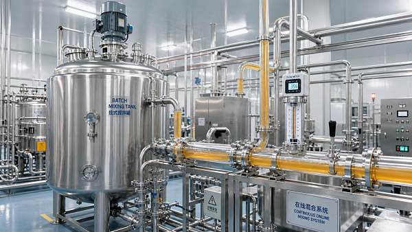Inline mixing or batch tanks: which gives better beverage consistency?