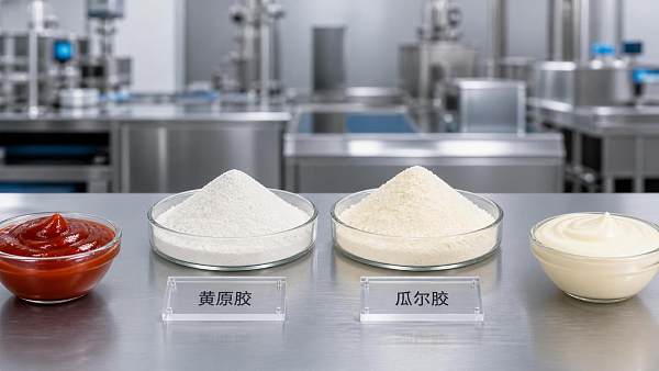 What Is the Difference Between Xanthan Gum and Guar Gum for Food Thickening?
