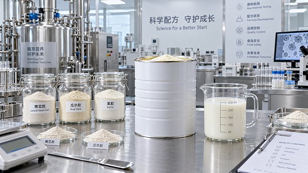 Which Hydrocolloids Are Approved for Infant Formula in China?