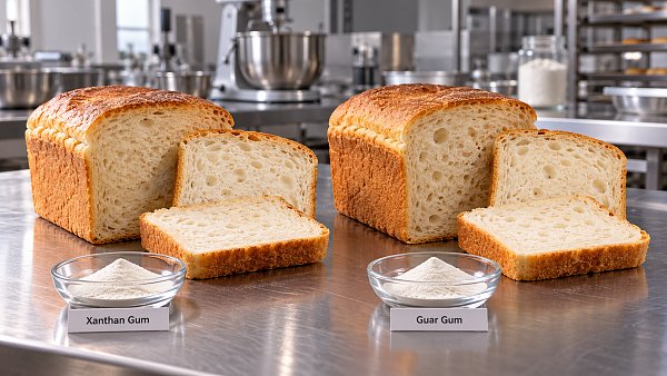 Should you use xanthan gum or guar gum in gluten-free bread?