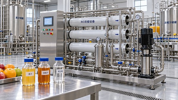 What Membrane Pore Size Is Needed to Concentrate Fruit Juice?