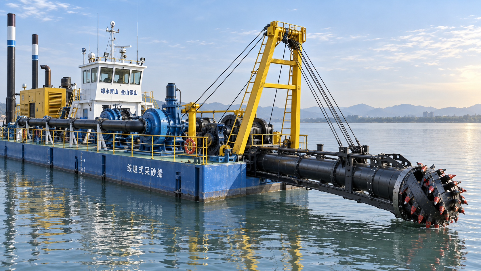Was vor dem Kauf eines gebrauchten Sandbaggers zu prüfen ist What to inspect before buying a used sand dredger for sale