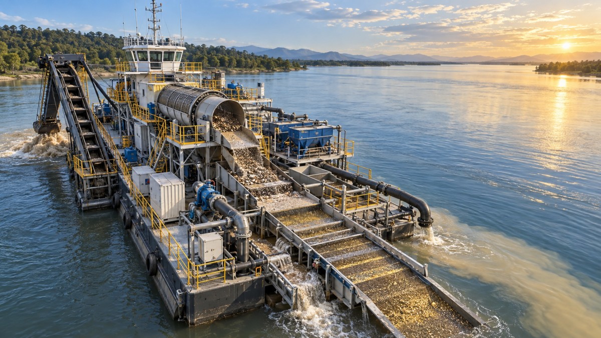 When dredge gold operations need onboard gravity concentration When dredge gold operations need onboard gravity concentration