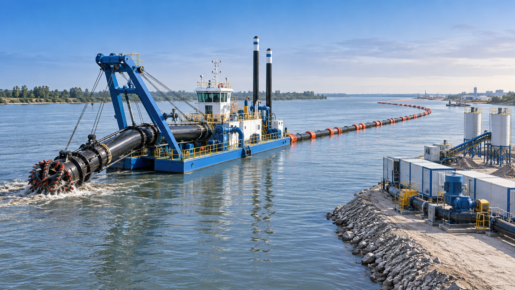 Why abrasive sand shortens the life of dredging equipment