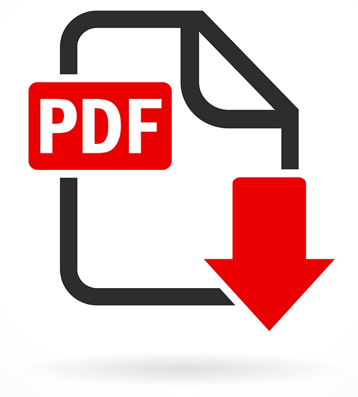 icono de descarga de archivo PDF