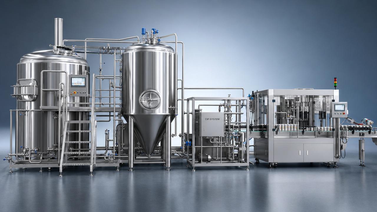 Craft Beer Production Equipment for Small Batch Growth