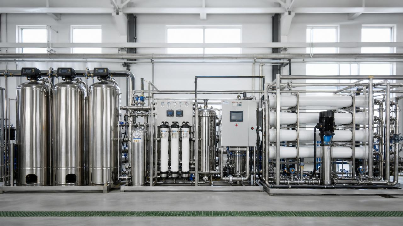 How to Choose Industrial Water Filtration Systems for Process Water Quality Goals