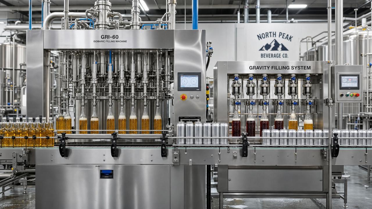 Counter Pressure Filling Machine vs Gravity Filling: Which Fits Carbonated Products?