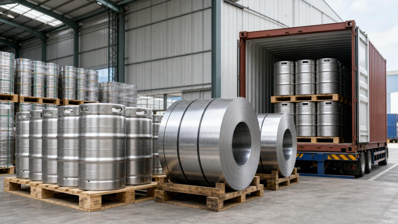 China Keg Exports Face 3.2% Tax on 304 Coil