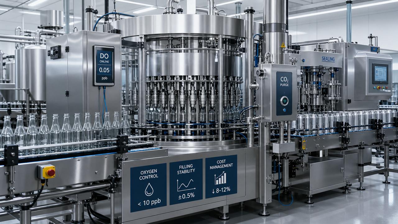 What Drives Dissolved Oxygen Control Cost in Beverage Filling Lines?