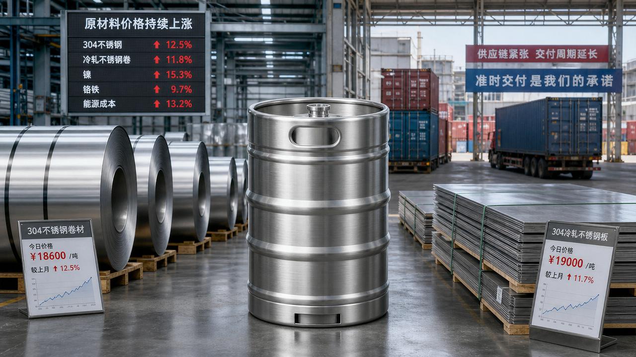 China Tax Shift Lifts 304 Keg Costs