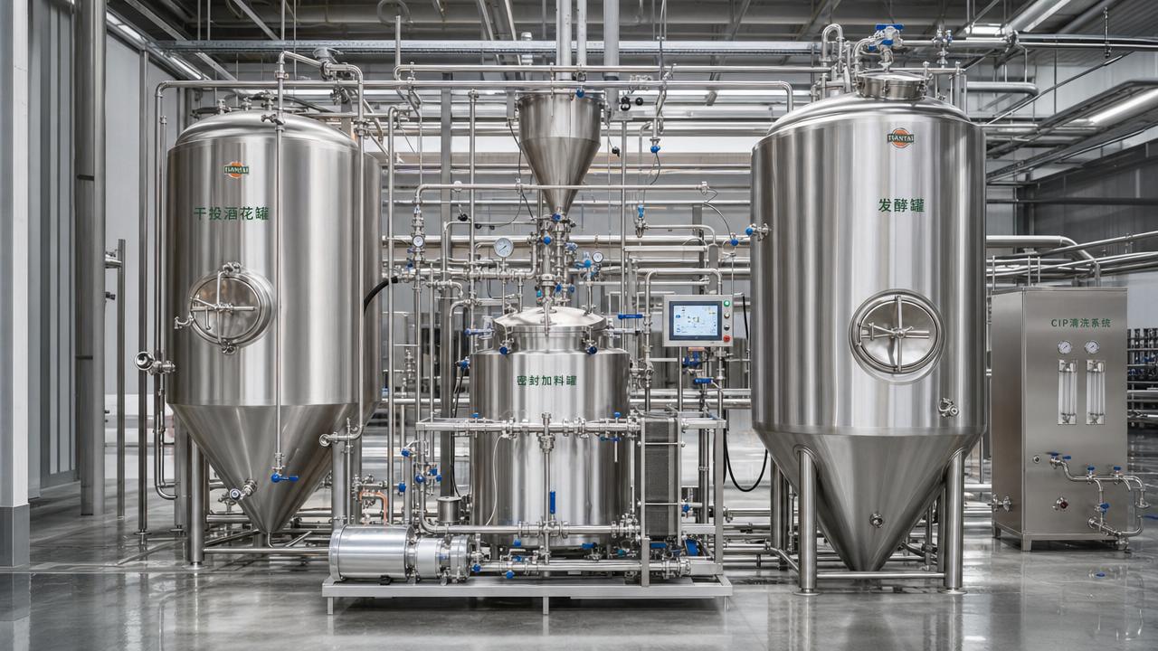 Dry Hopping Systems for Breweries: Key Design Choices for Aroma Yield and Cleaner Operation