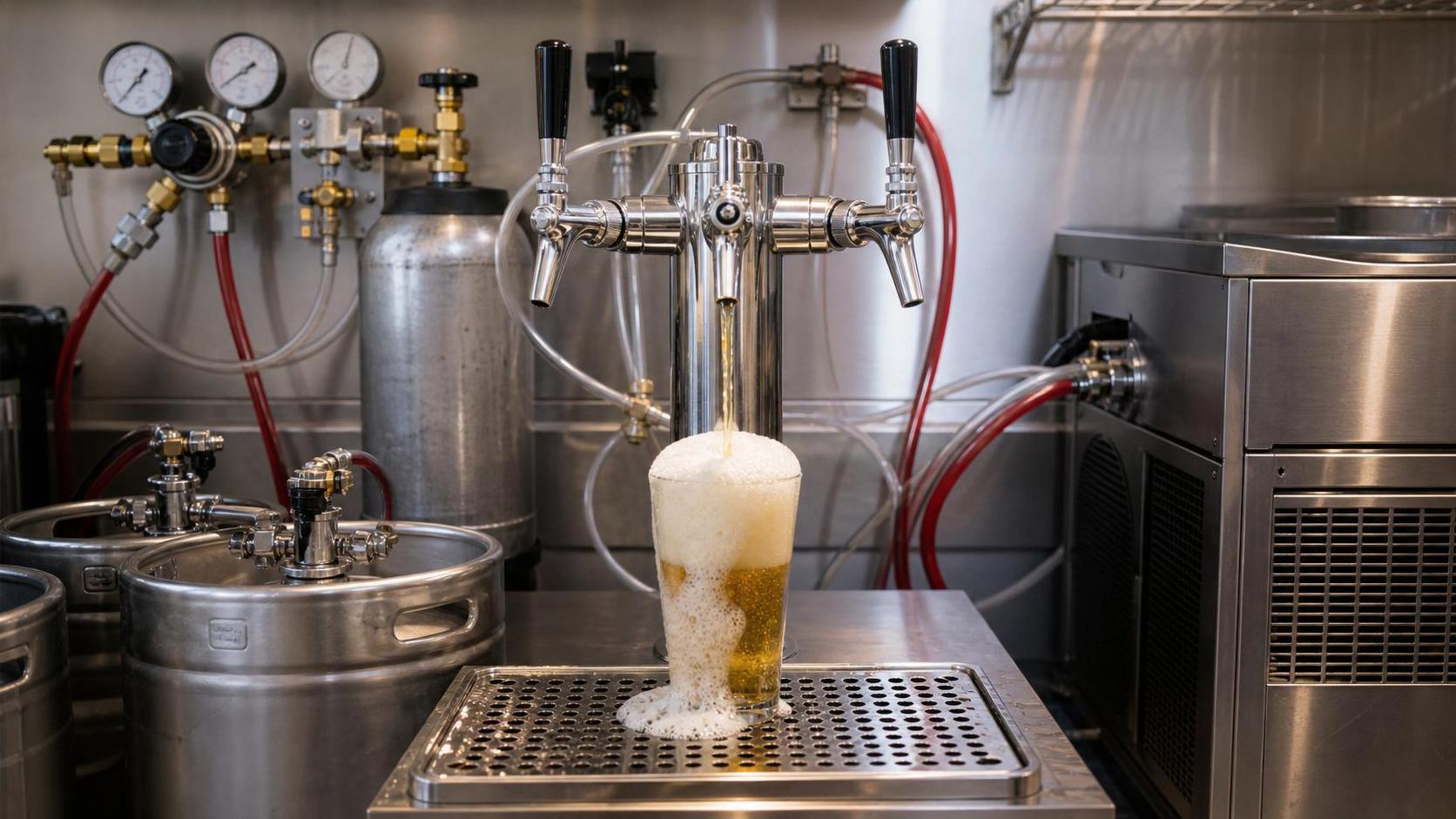 Commercial Draft Beer Systems: Common Pressure Problems and How to Fix Foaming Fast
