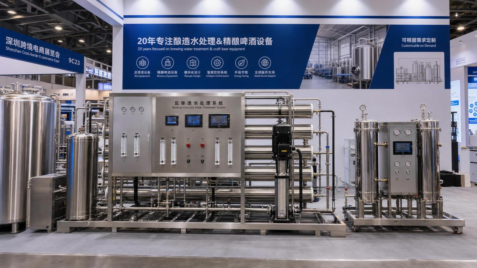 RO Water Systems Draw Buyer Focus at Shenzhen Expo