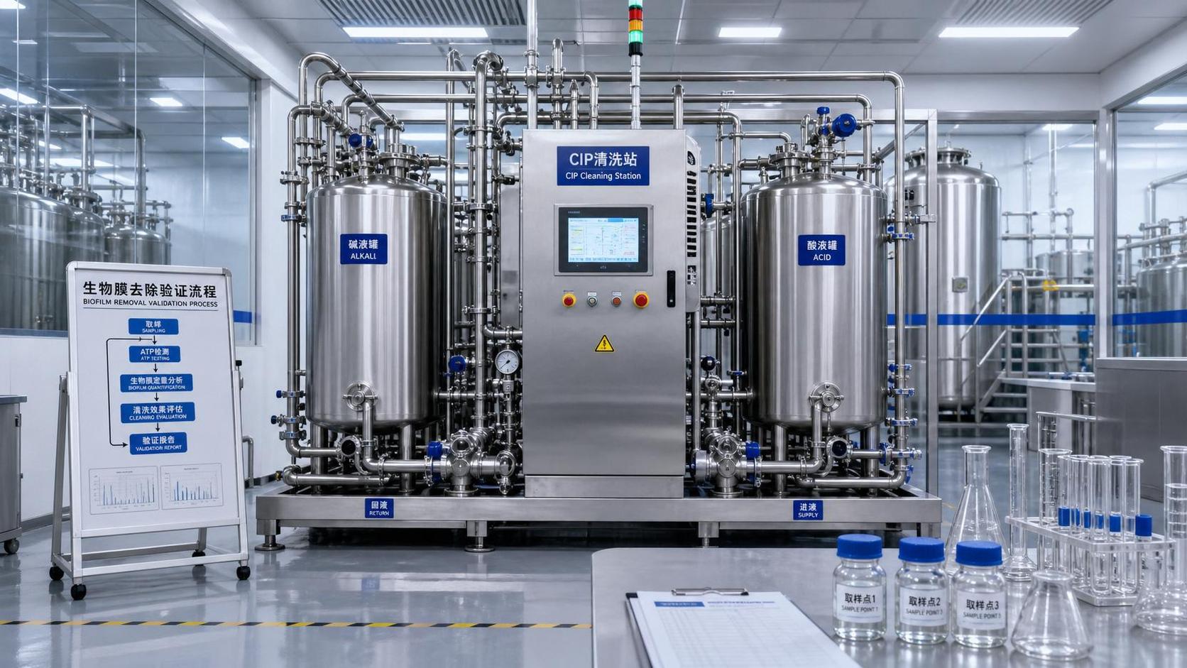 EU Rule Makes Biofilm Removal Proof Mandatory for CIP Stations