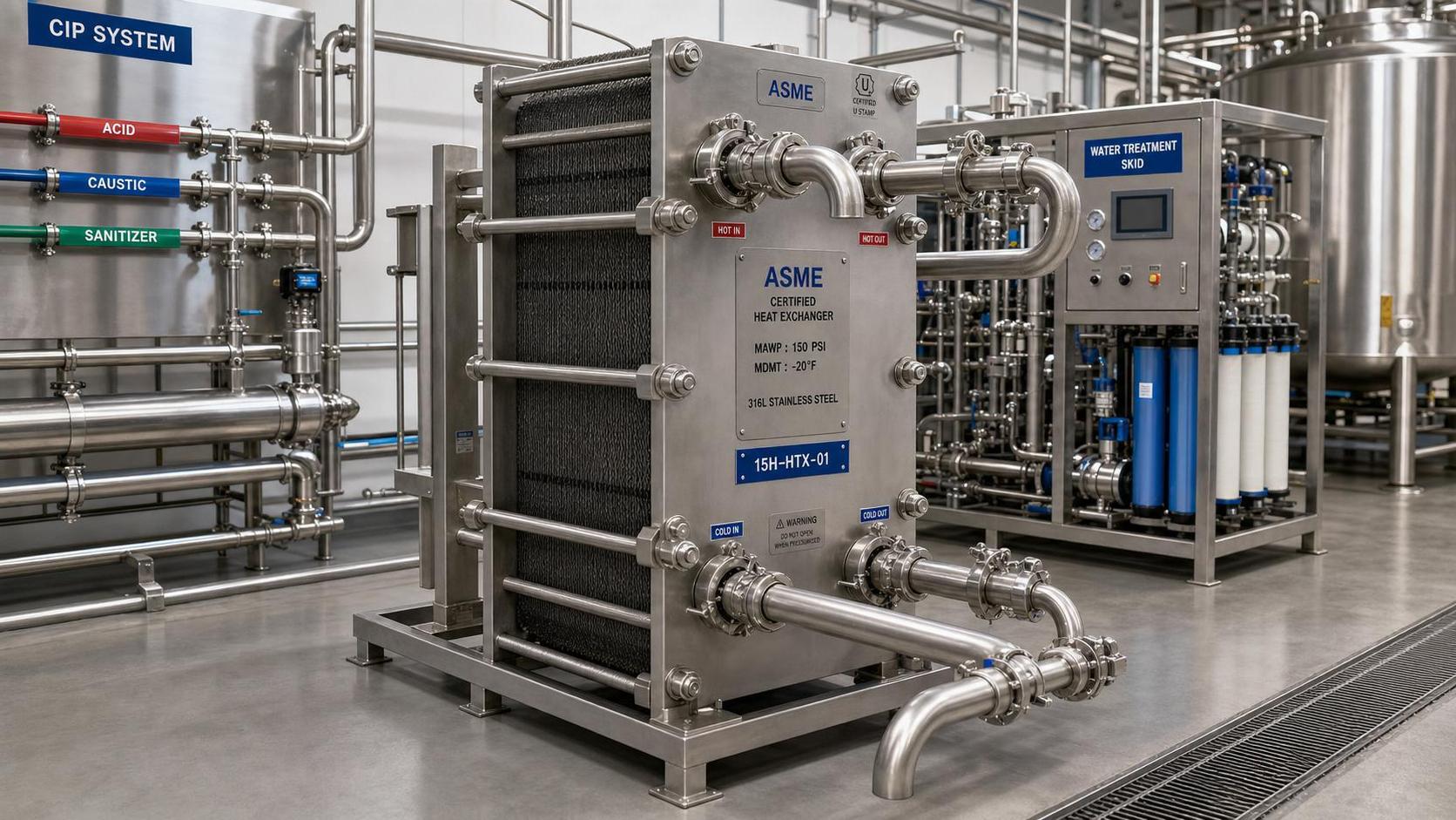 Plate Heat Exchangers ASME: What Ratings, Materials, and Certifications Should You Check?