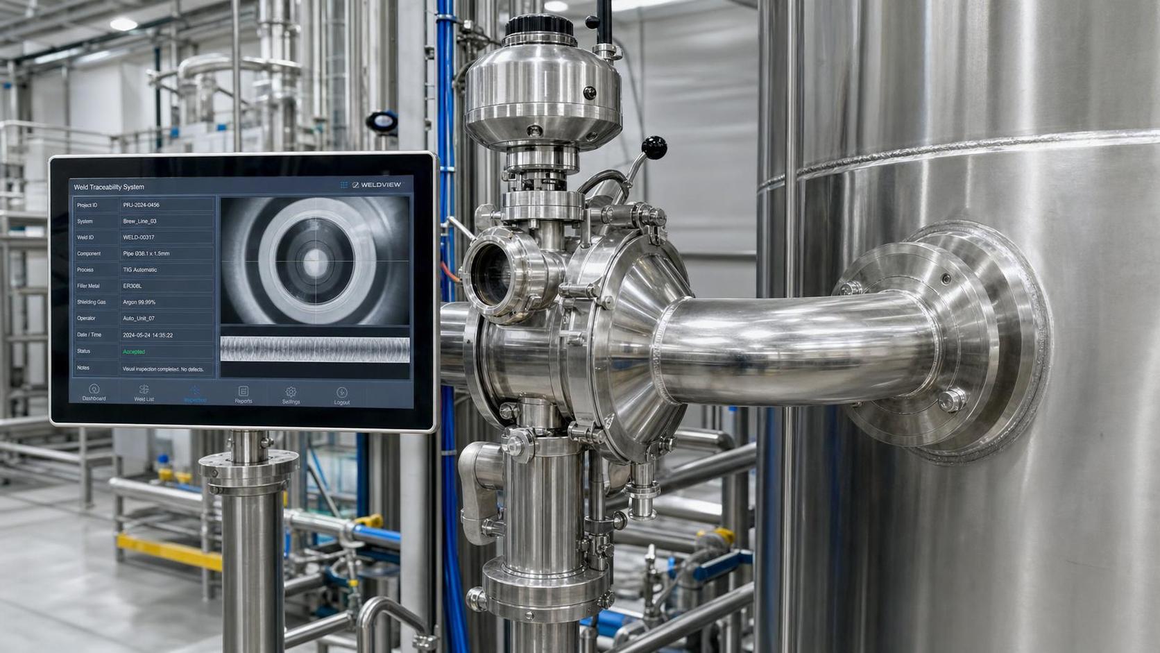 ASME BPE-2026 Makes Full Digital Weld Traceability Mandatory