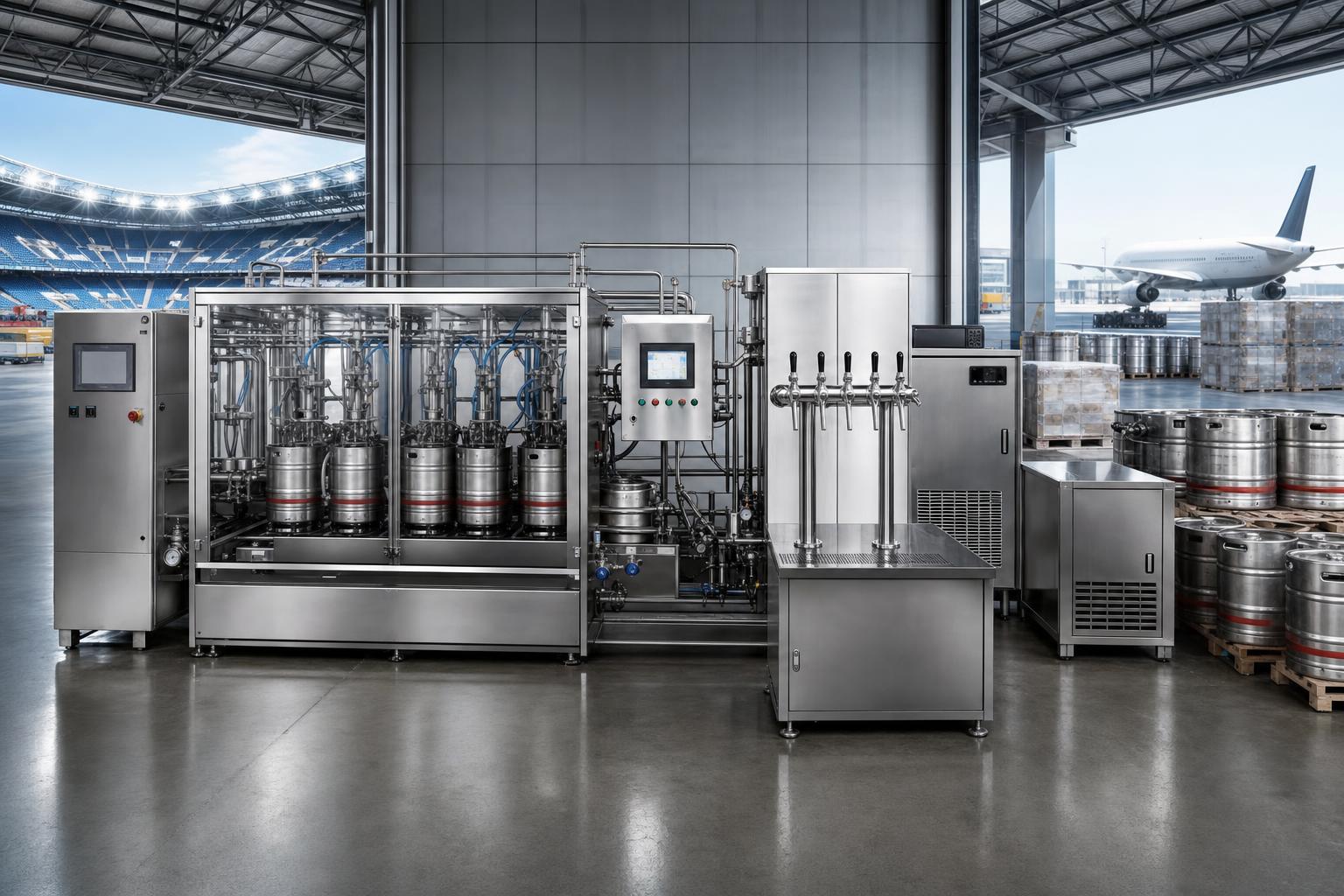 World Cup Demand Lifts Draft Beer Equipment Exports
