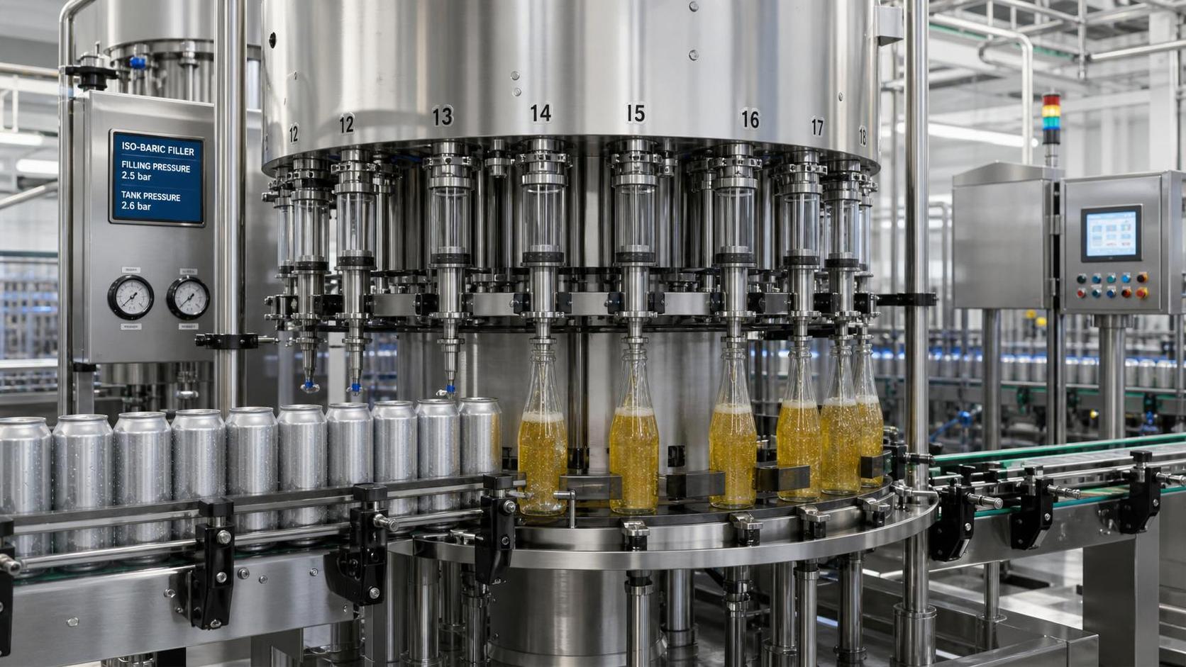 How to Choose Isobaric Fillers for Carbonated Drinks: Pressure, Speed, and Foam Control