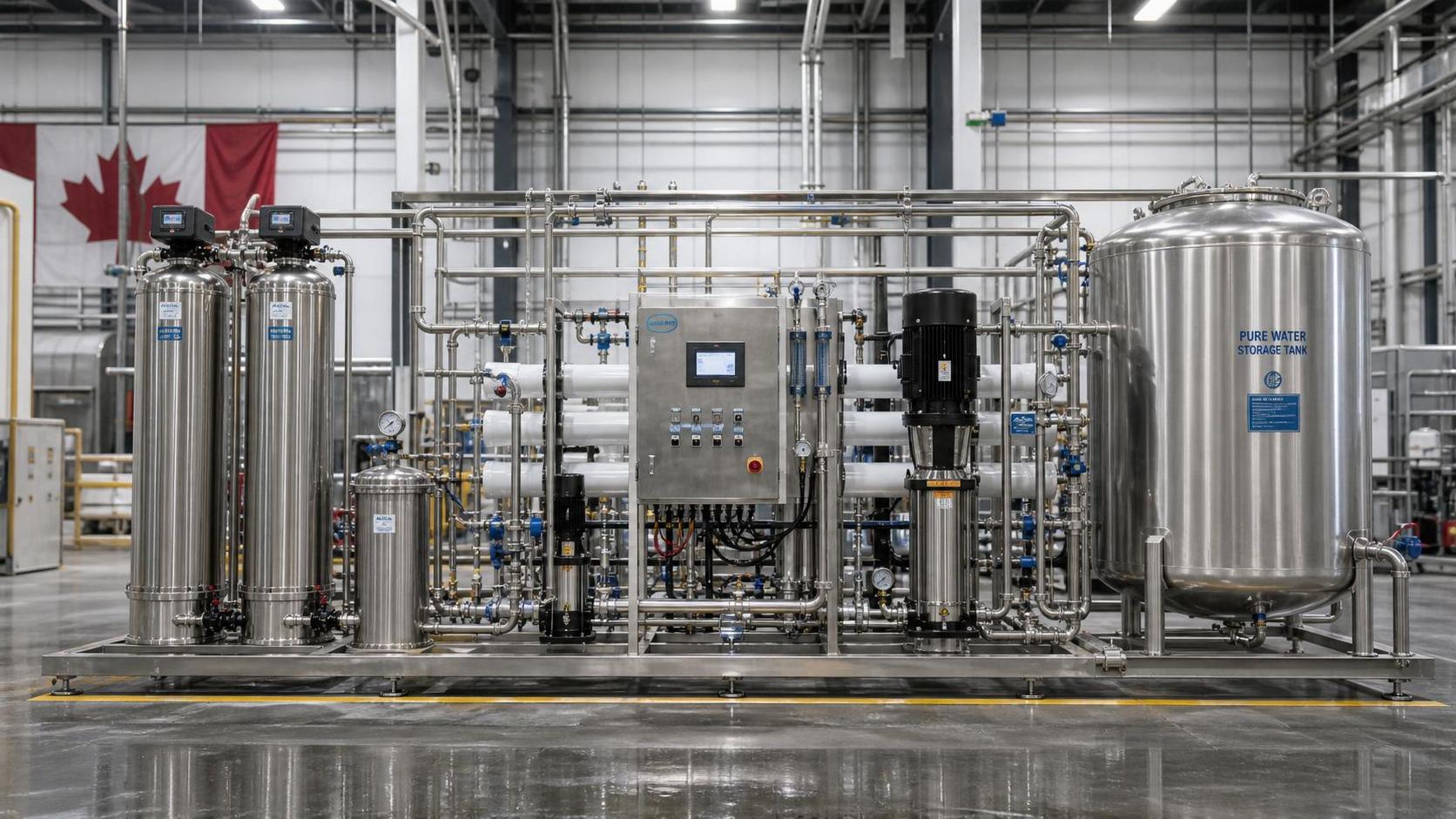 Process Water Treatment Systems in Canada: What Affects Cost, Compliance, and Sizing?