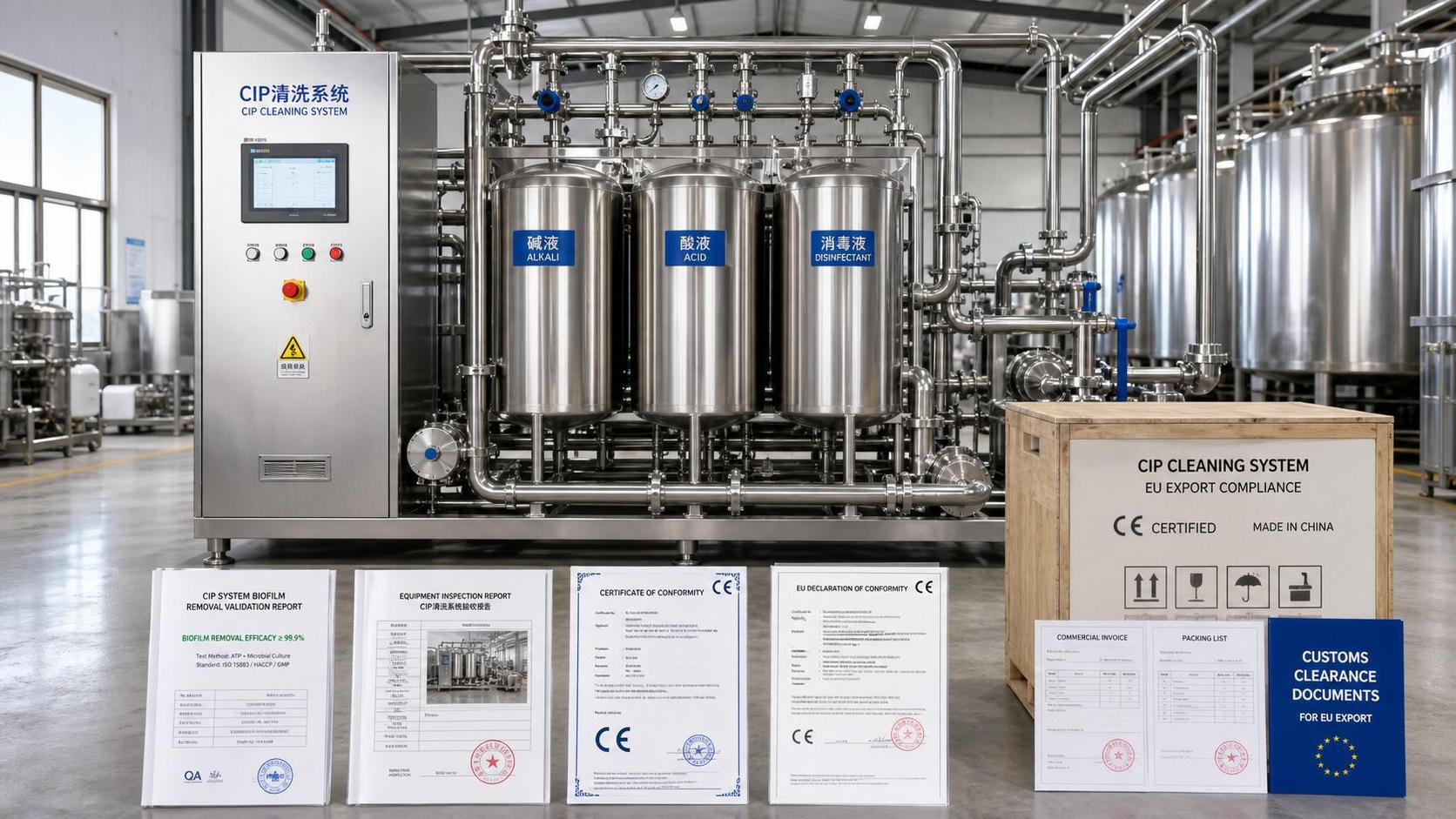 EU Rule Takes Effect July 1 for CIP Biofilm Validation