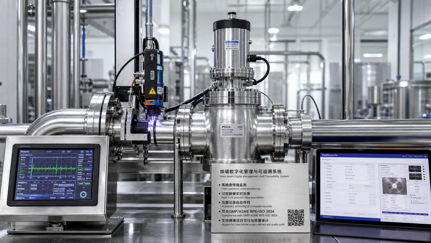 ASME BPE-2026 Enforces Digital Weld Traceability
