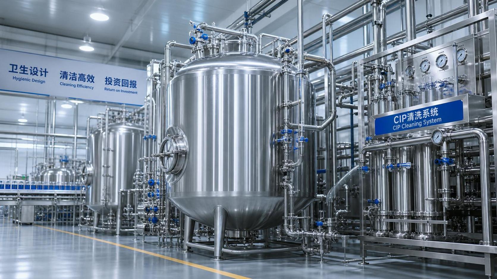 Beverage Sanitary Design Cost: What Drives CAPEX and Where It Pays Off