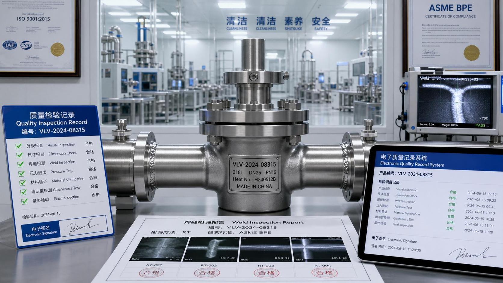 ASME BPE-2026 Takes Effect, Requiring Full Digital Weld Traceability