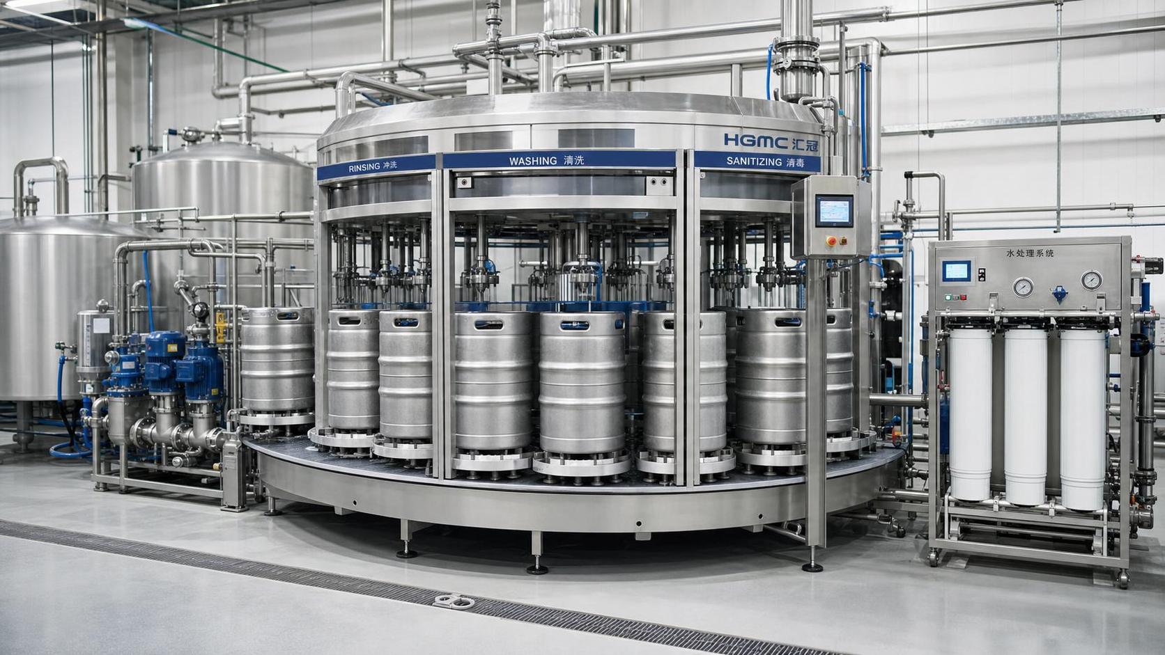 Rotary Keg Washing Systems: What to Compare in Cycle Time, Water Use, and Cleaning Coverage