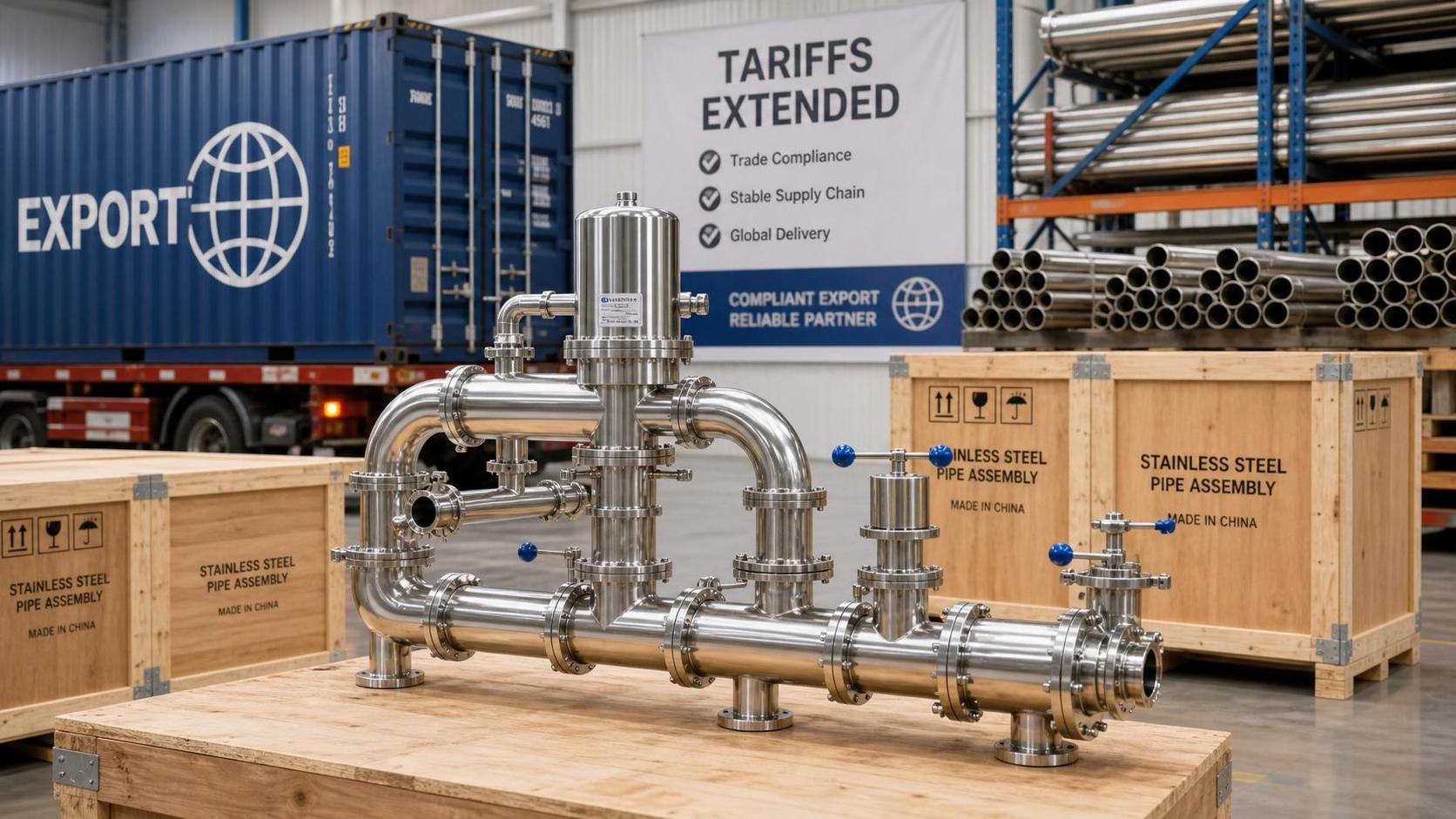 EAEU Extends Duties on Chinese Stainless Welded Pipe