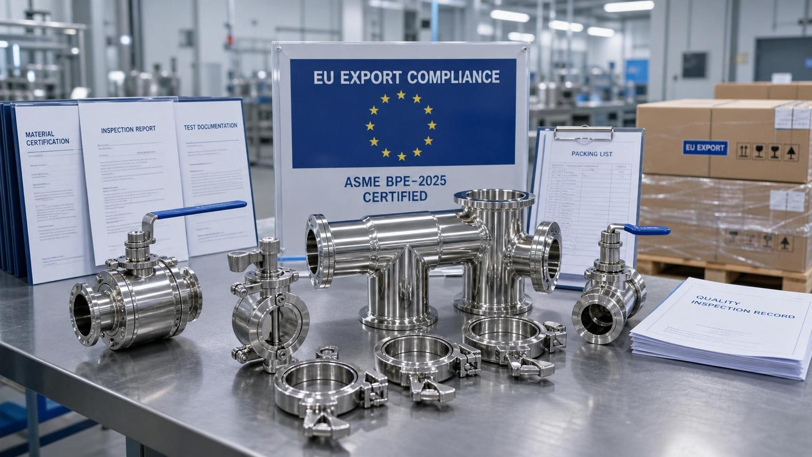 EU Mandates ASME BPE-2025 for Sanitary Pipe Imports