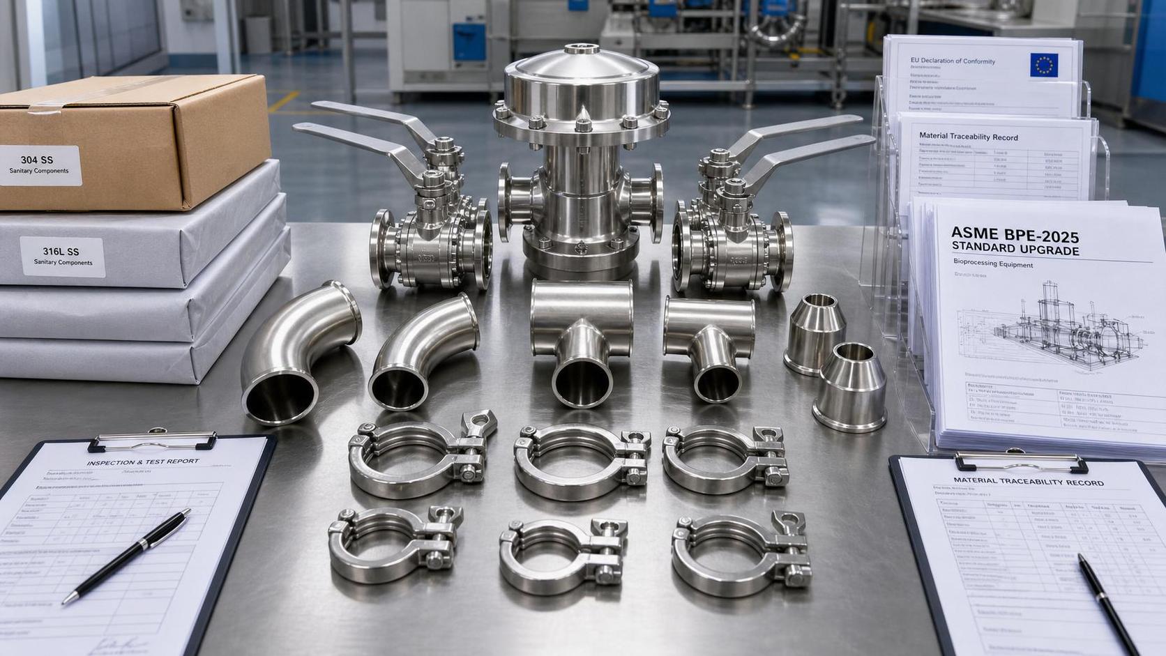 EU Requires ASME BPE-2025 for Sanitary Stainless Exports