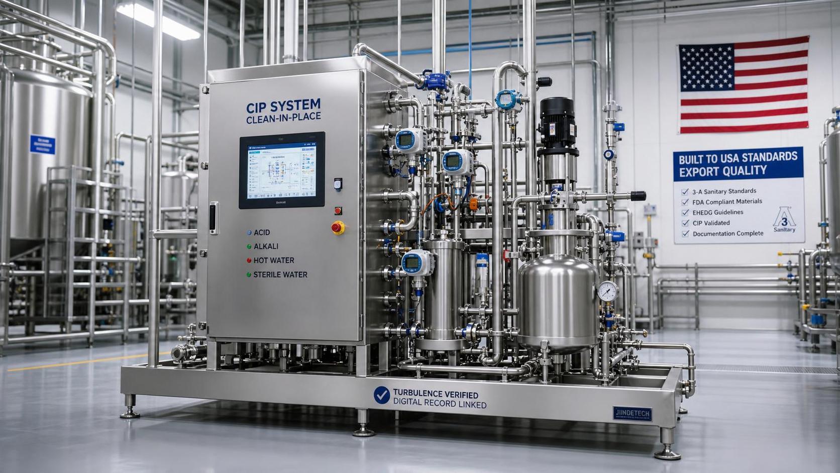 FDA Tightens CIP Validation for Beverage Equipment