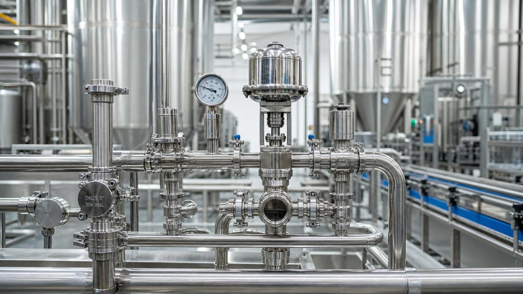 How to Choose Sanitary Valves for Breweries by Application, Pressure, and Cleanability