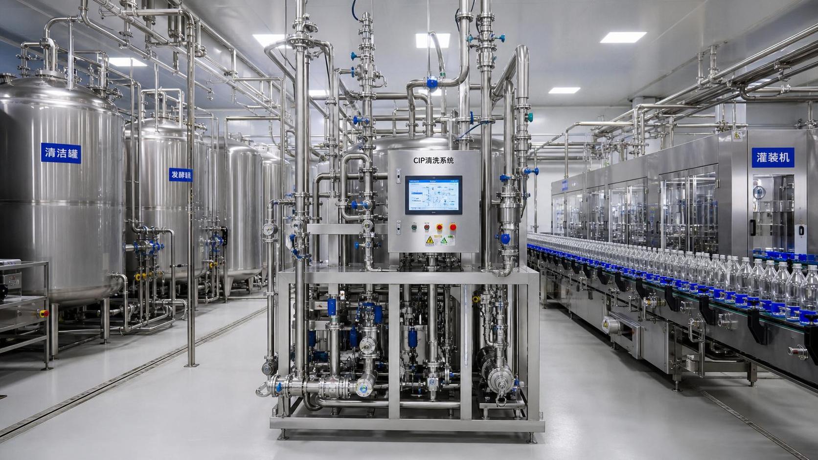 How Beverage Process Automation Manufacturers Improve CIP Consistency and Line Uptime