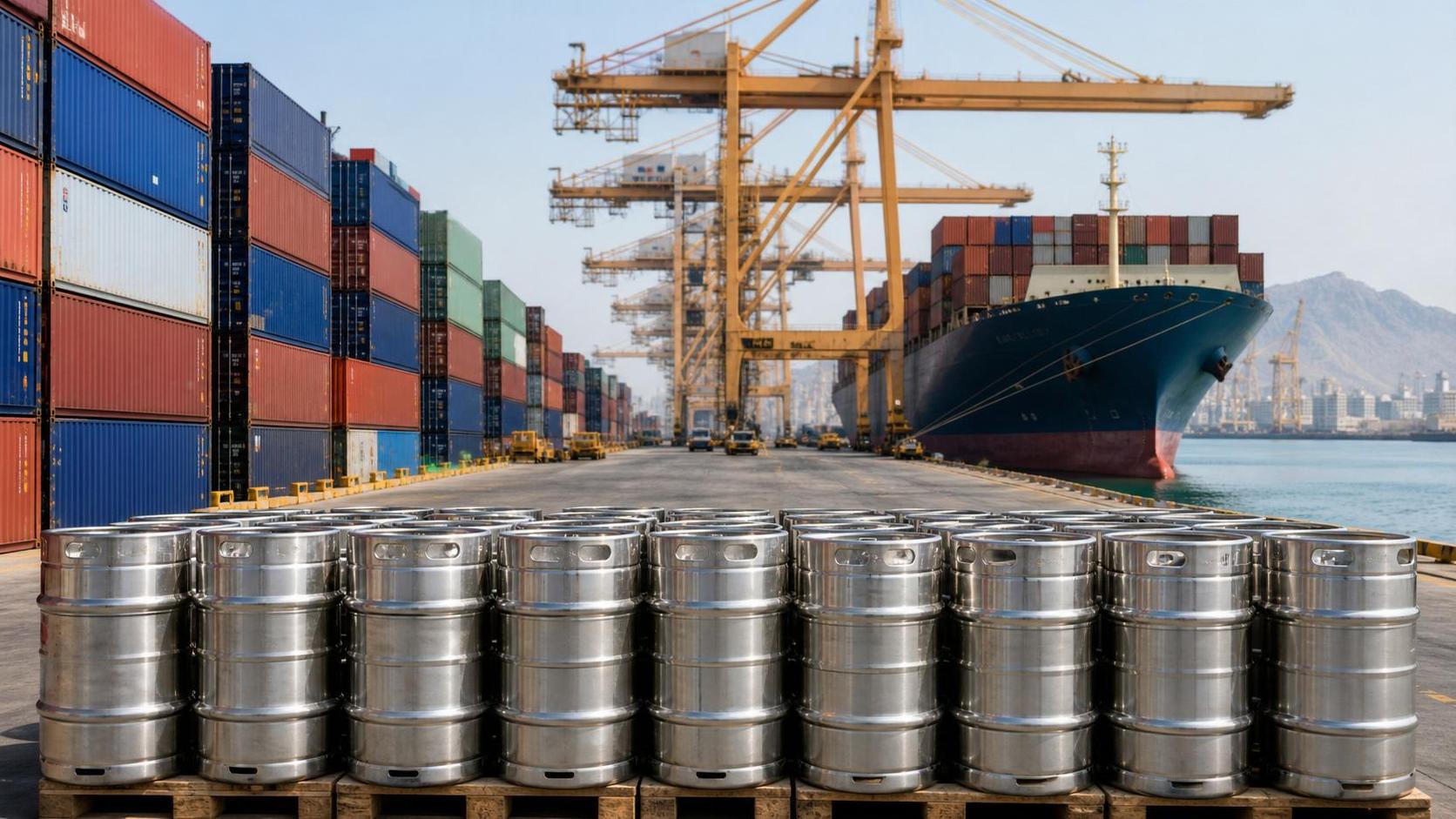 Red Sea Disruption Extends 304 Keg Lead Times to 14 Weeks