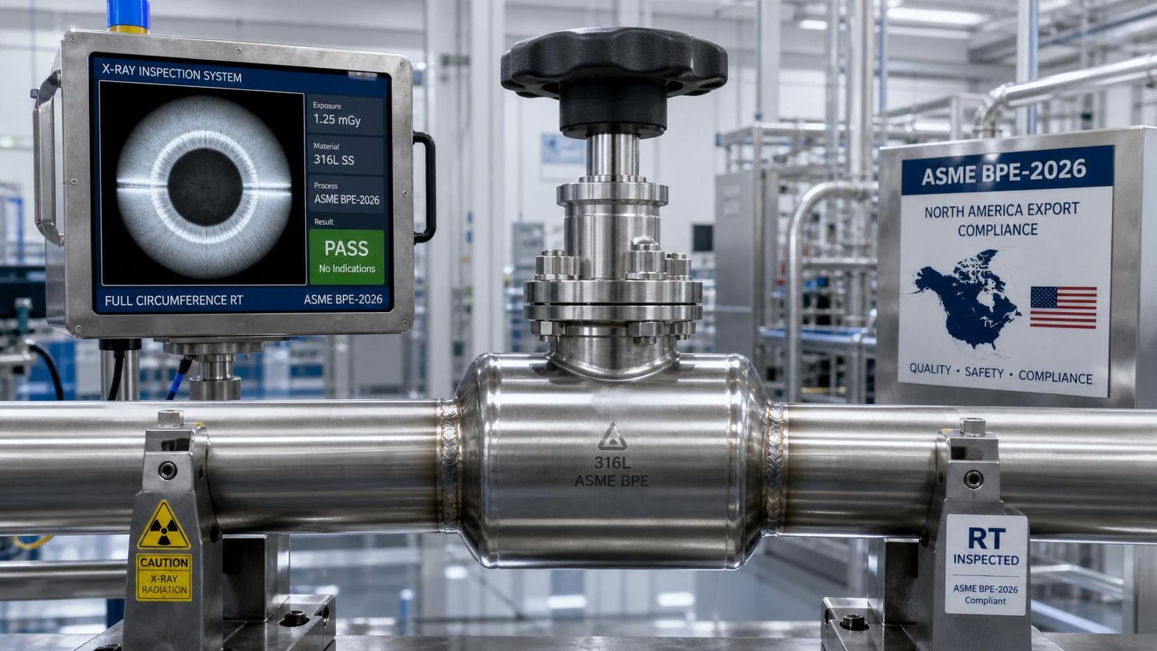 ASME BPE-2026 RT Rule Reshapes Valve Exports