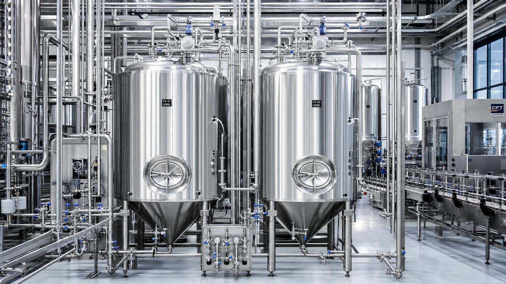 Sanitary Equipment Compliance for Breweries: ASME BPE, FDA, and CIP Design Basics