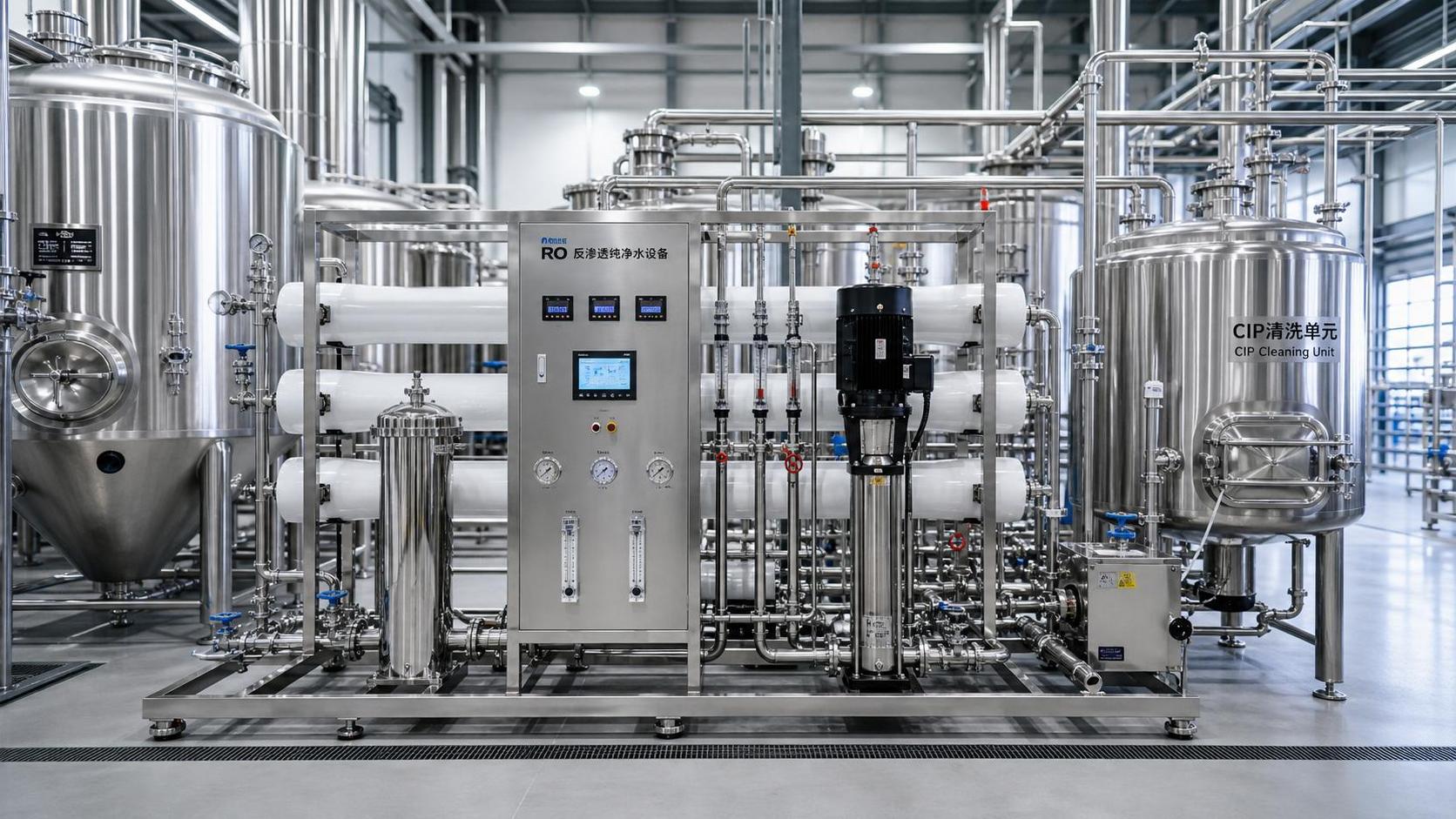 Water Purification Systems for Breweries: When RO Treatment Is Necessary and Why