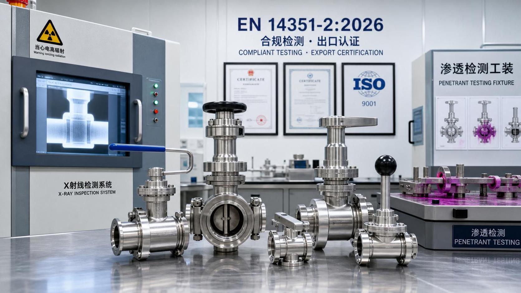 EFTA Notice Sets EN 14351-2:2026 Certification for Sanitary Valves