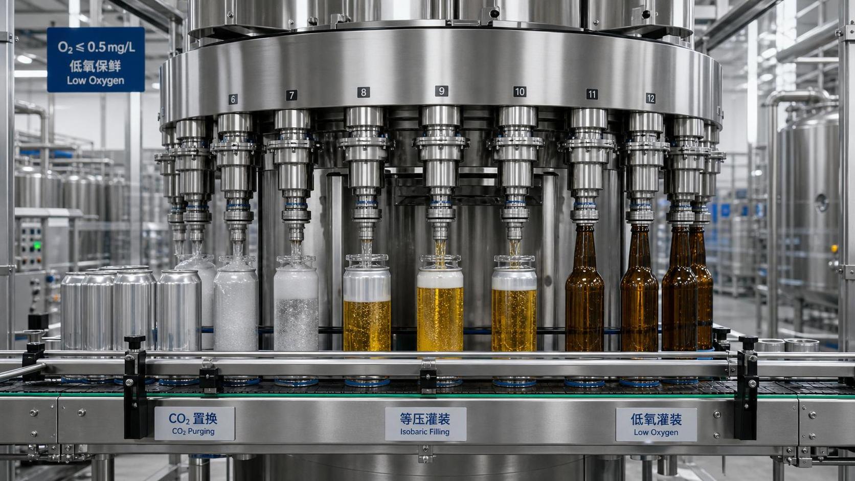 Counter-Pressure Filling for Low Oxygen Beer Packaging: How It Works and When to Use It