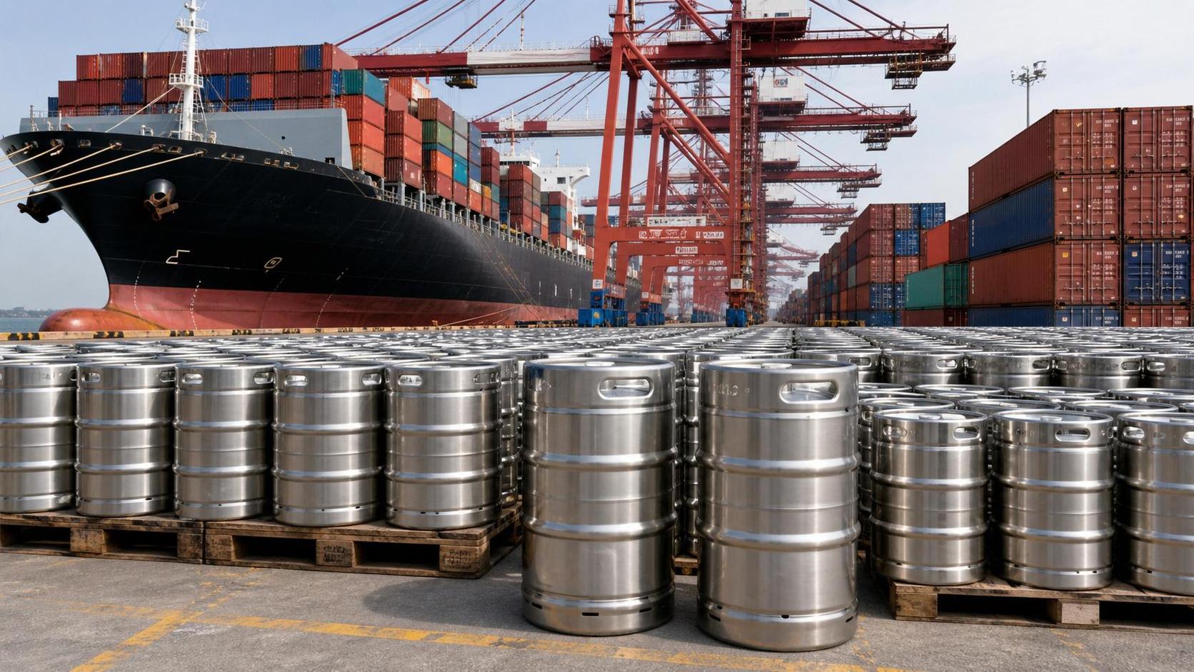 Shanghai Keg Exports Face 42-Day Delays