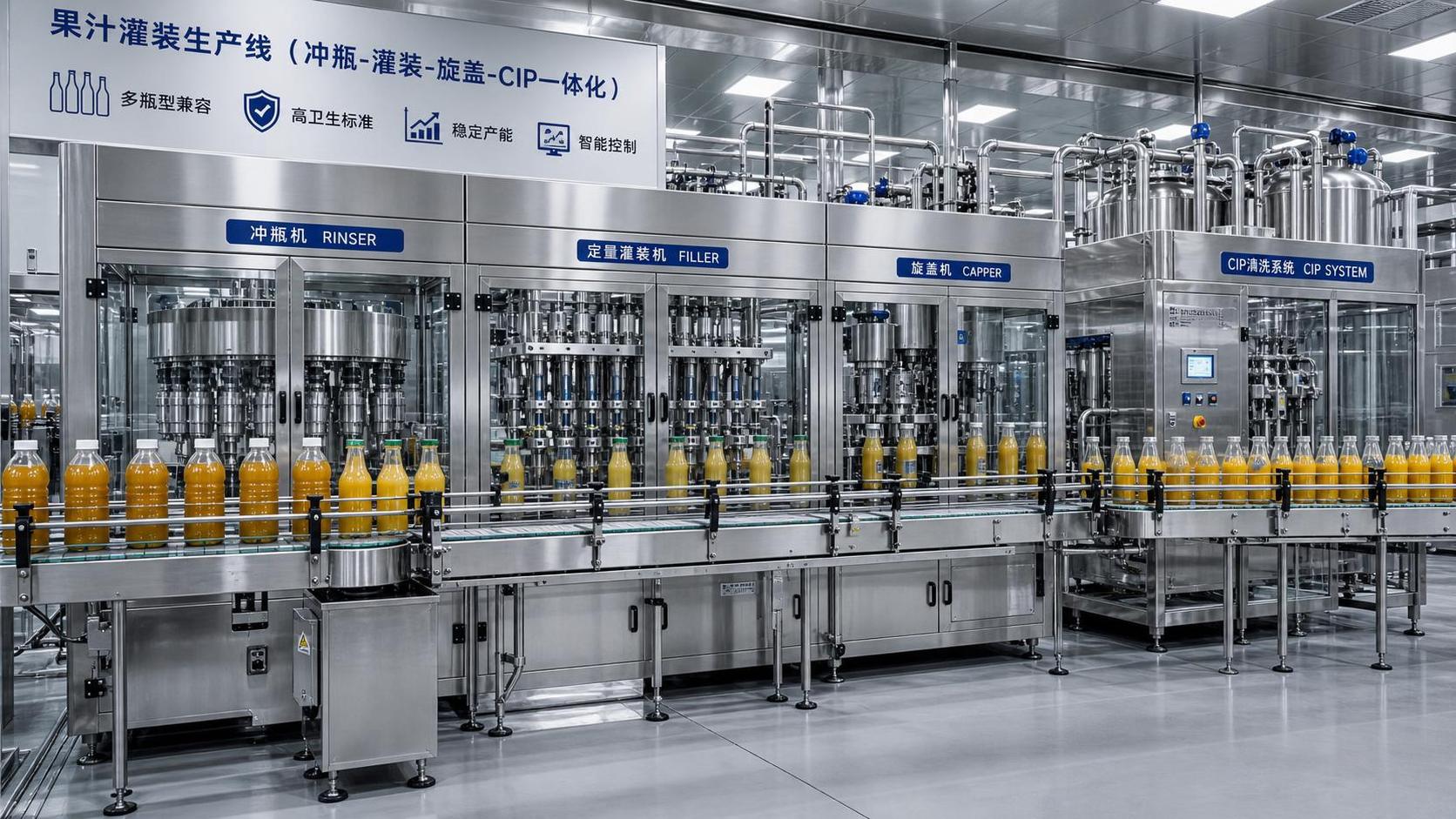 How to Choose Juice Bottling Lines for Output, Bottle Format, and Hygiene Needs